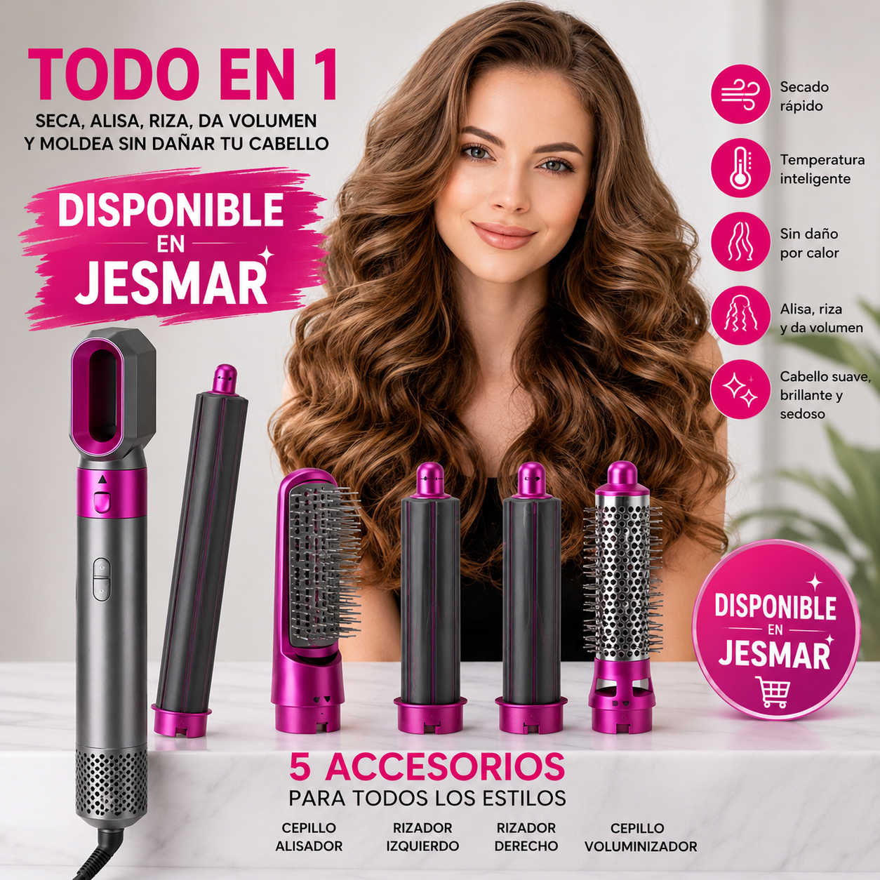 Secador 5 en 1