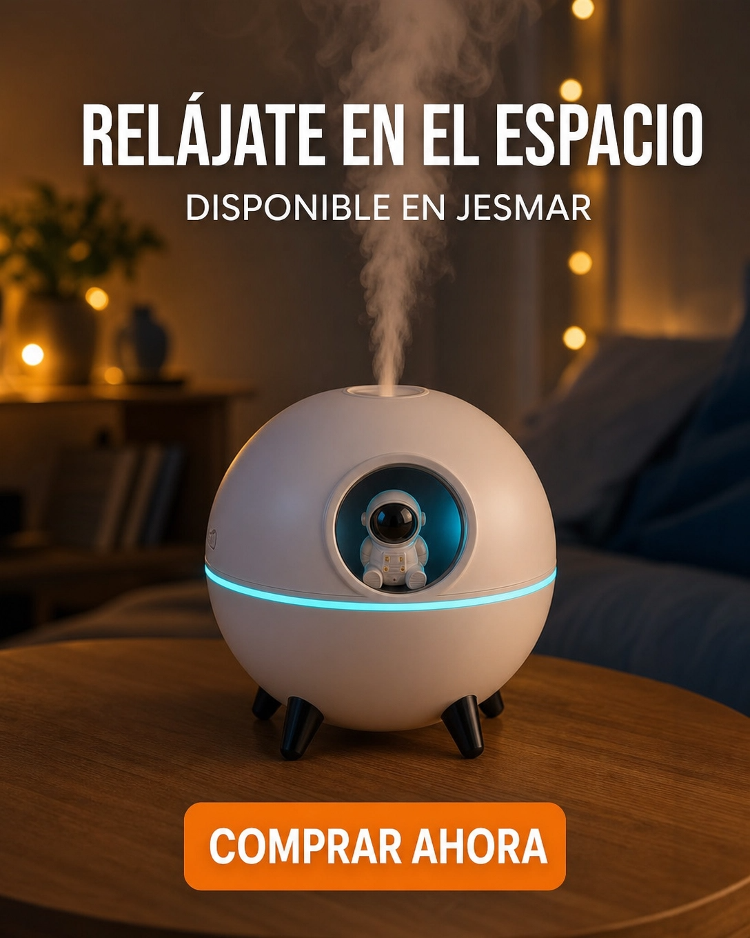 Humidificador nave astronauta USB